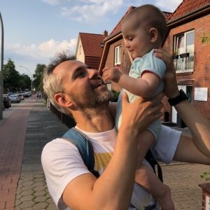 Father and daughter